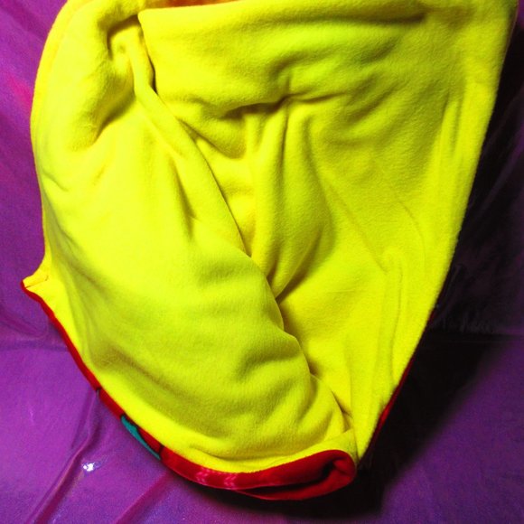 Peanuts Snoopy & Woodstock Christmas 85" x 58" Fleece Blanket - Picture 2 of 3